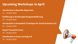 GESIS Training Workshops April 2024