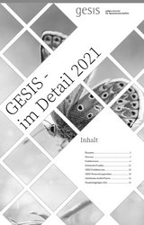 GESIS-Jahresbericht 2021 Anhang