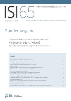open ISI Nr. 65 as pdf